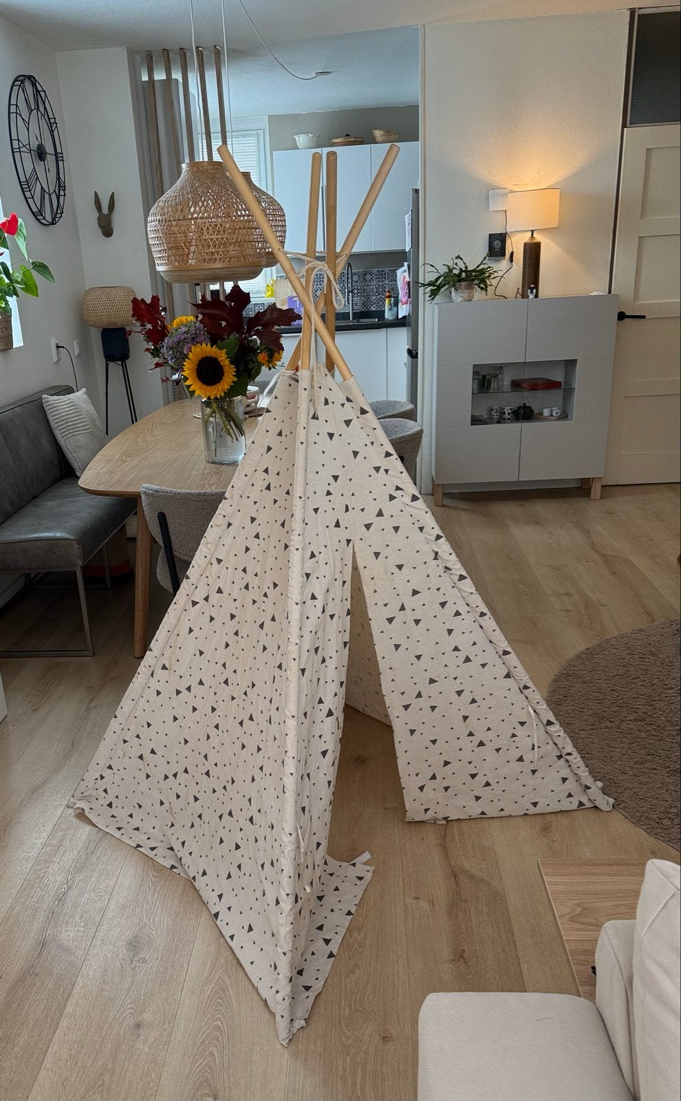 Leuke tipi speeltent voor kinderen, Ophalen, Gebruikt, Hout