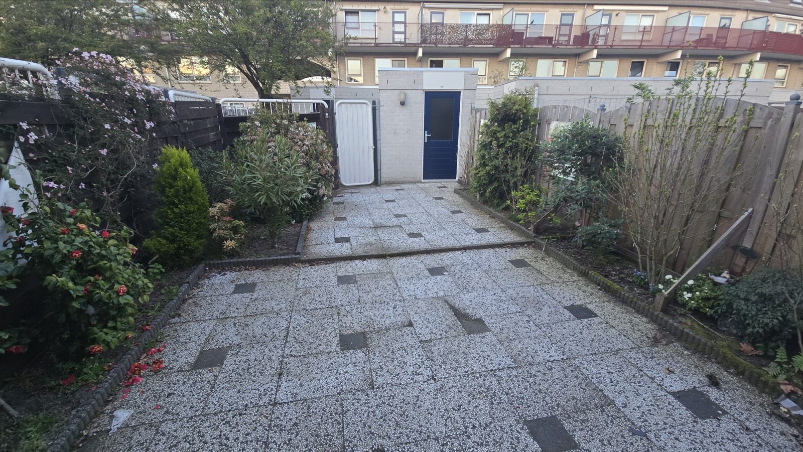 Gratis Tuintegels Ophalen - ca. 35m2, Ophalen, Gebruikt, 10 m² of meer, Beton