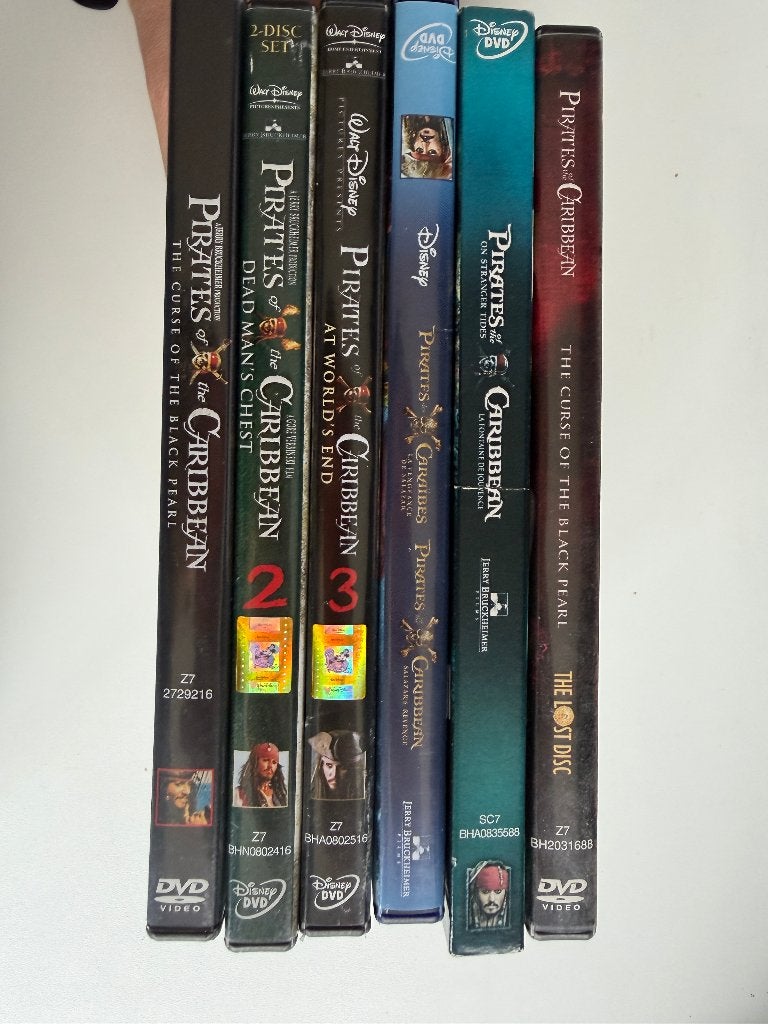 Pirates of the Caribbean Collectie DVD, Engels, Nederlands, Speciale editie, Ophalen of Verzenden