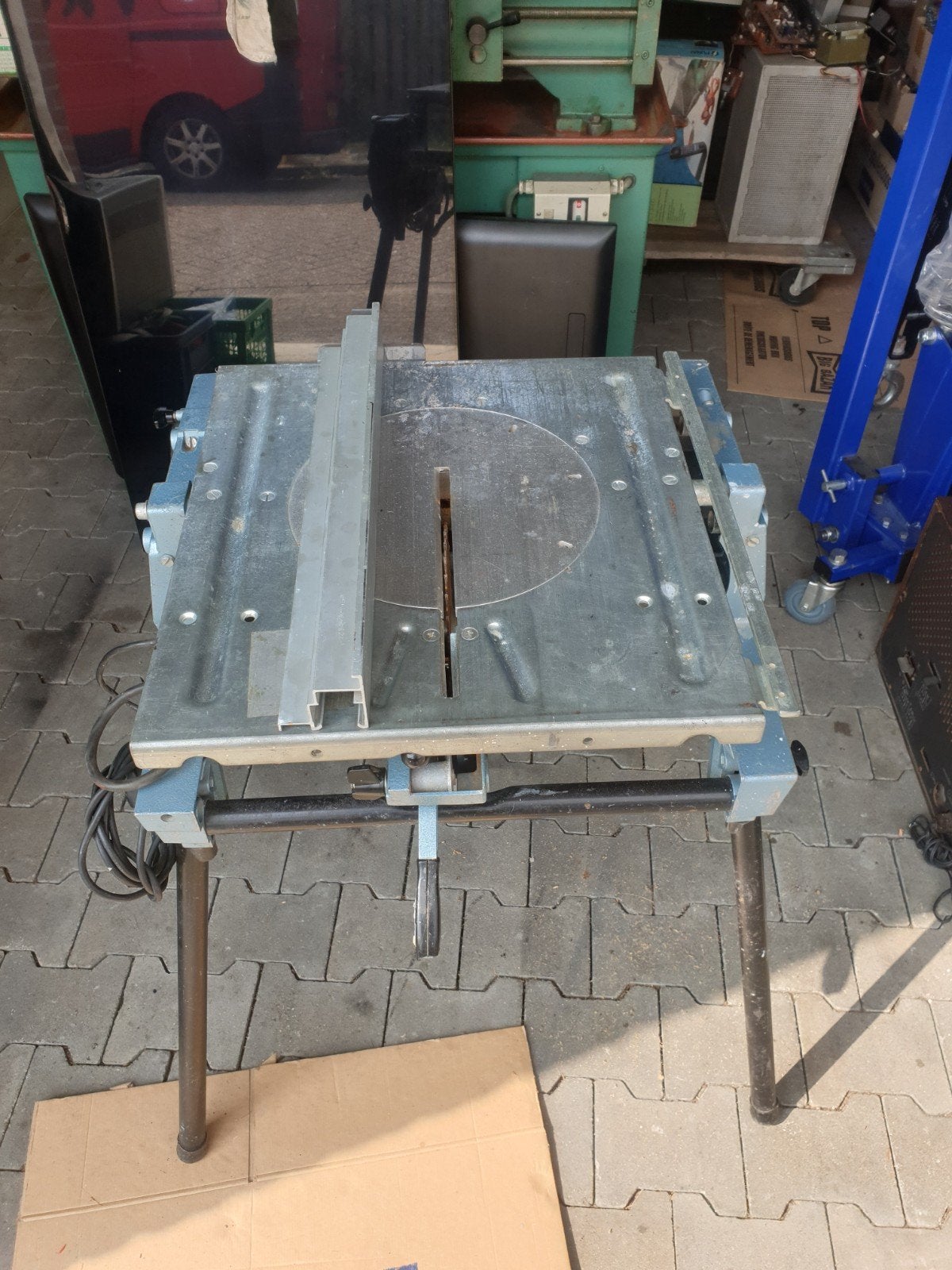 Elu TGS172 Zaagtafel - Krachtige en veelzijdige tafelzaag, Ophalen, Gebruikt, Cirkelzaag, 70 mm of meer