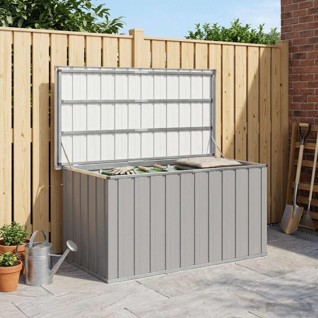 Opbergbox tuinkist tuinbox tuinkussens 129x67x65 GRTS BZRGD!, Tuin en Terras, Verzenden, Nieuw, Nvt, Nvt
