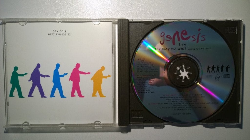 Genesis - Live The Way We Walk (Volume Two The Longs), Ophalen of Verzenden, Zo goed als nieuw, Poprock