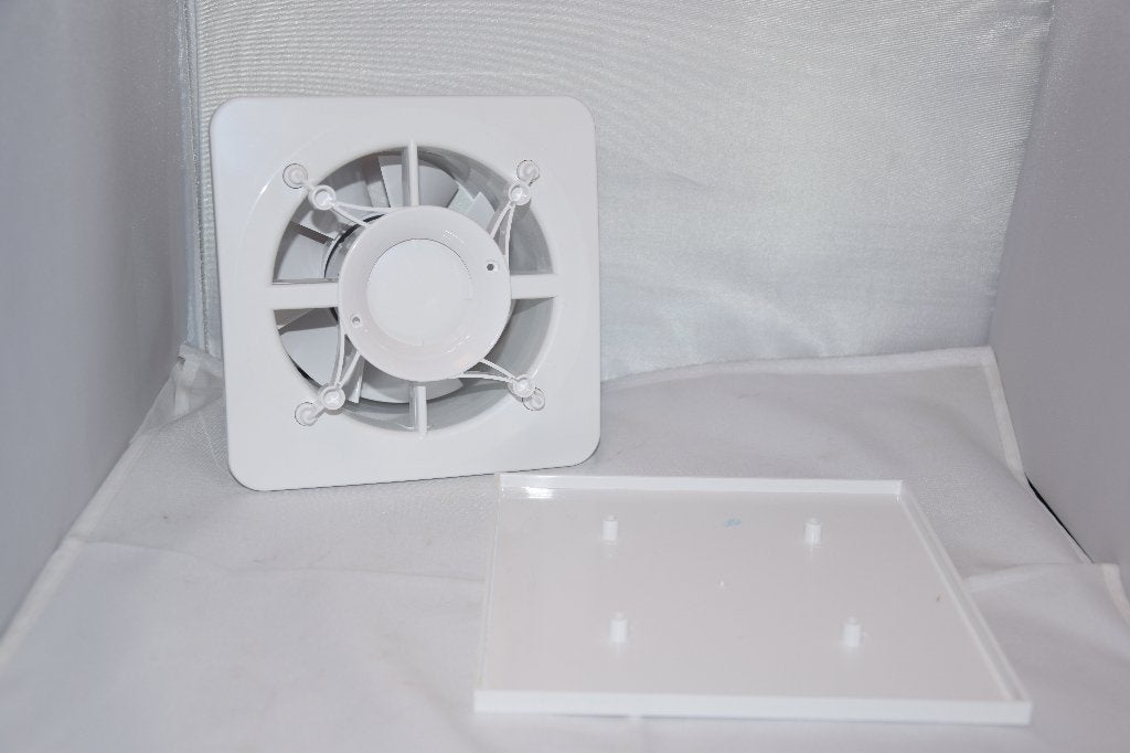 SaniVesk D125TH inbouwventilator, Doe-het-zelf en Verbouw, Ventilatie en Afzuiging, Gebruikt, Ventilator, Ophalen of Verzenden