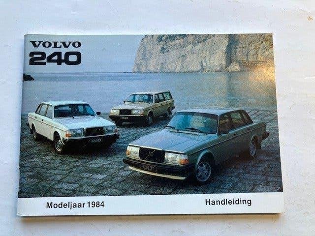 Volvo 240 Handleiding      Modeljaar          1984        NL, Ophalen of Verzenden