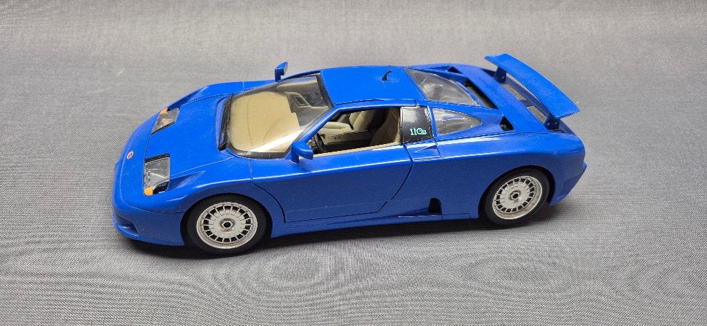 Bburago bugatti eb 110, Ophalen of Verzenden, Gebruikt, Auto, Bburago