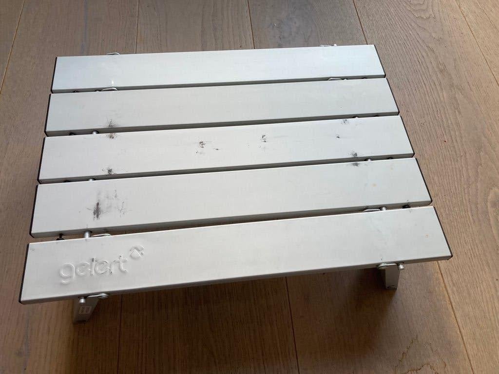Lichtgewicht kampeertafeltje, Caravans en Kamperen, Ophalen of Verzenden, Zo goed als nieuw, Campingtafel