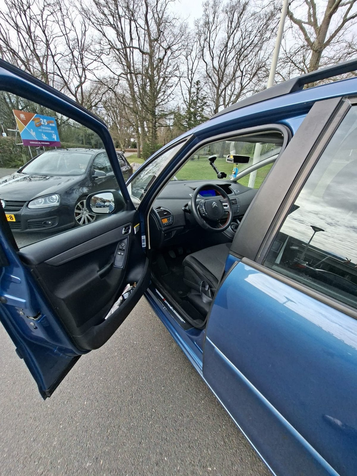 Citroën C4 (Grand) Picasso 1.6 VTI 2009 Blauw, Auto's, Voorwielaandrijving, Stof, 4 cilinders, Blauw