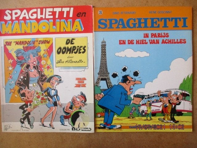 adv5146 spaghetti, Eén stripboek, Ophalen, Gelezen