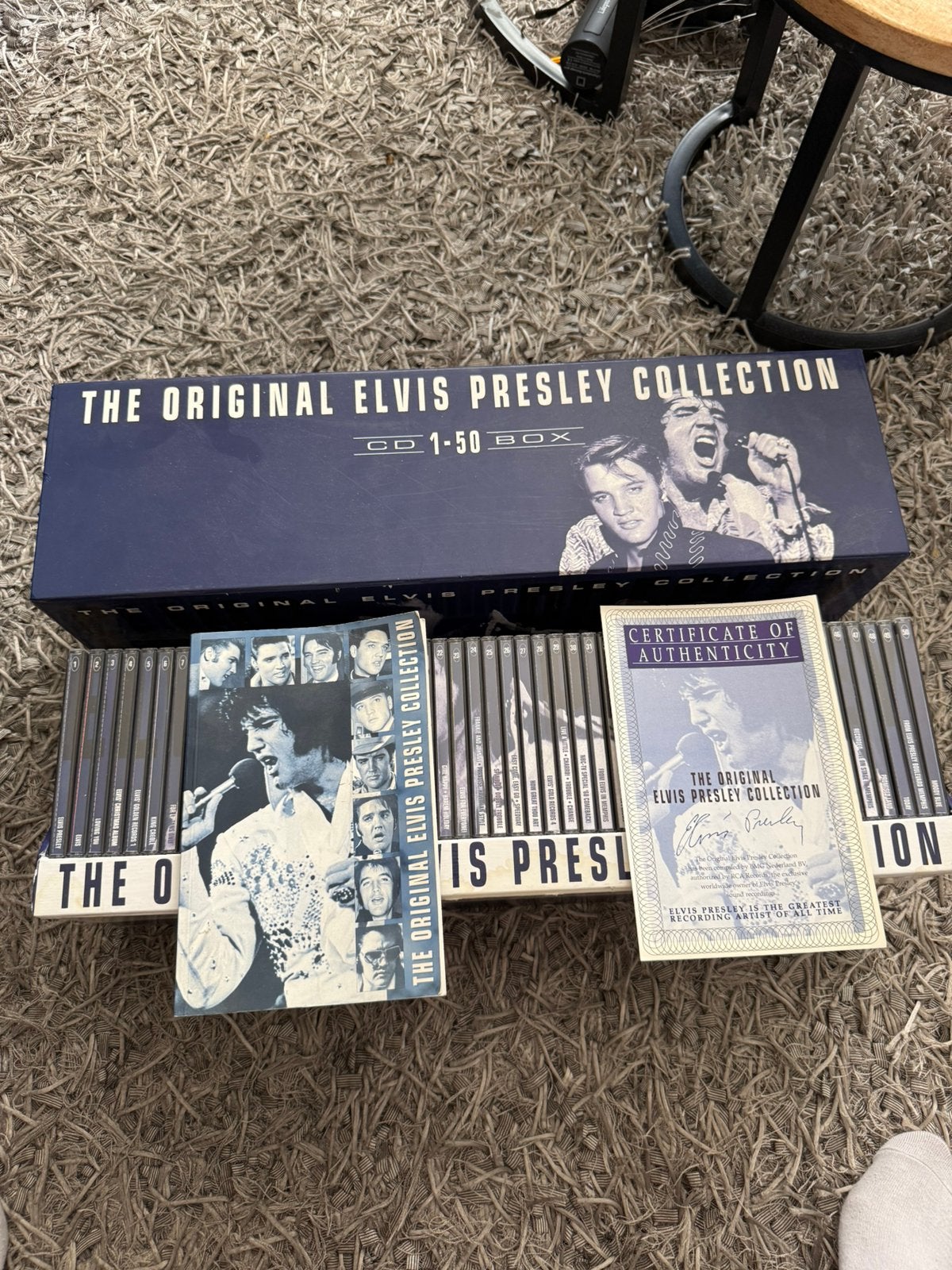 The original elvis presley colection, Maxi-single, Ophalen of Verzenden, Zo goed als nieuw, Pop
