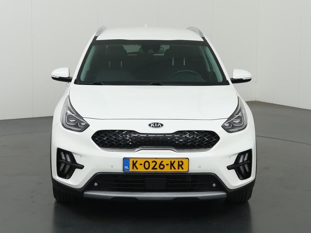 Kia Niro 1.6 GDi Hybrid DynamicPlusLine | Stoel/Stuurwielver, Auto's, Gebruikt, Euro 6, 2 kWh, Wit