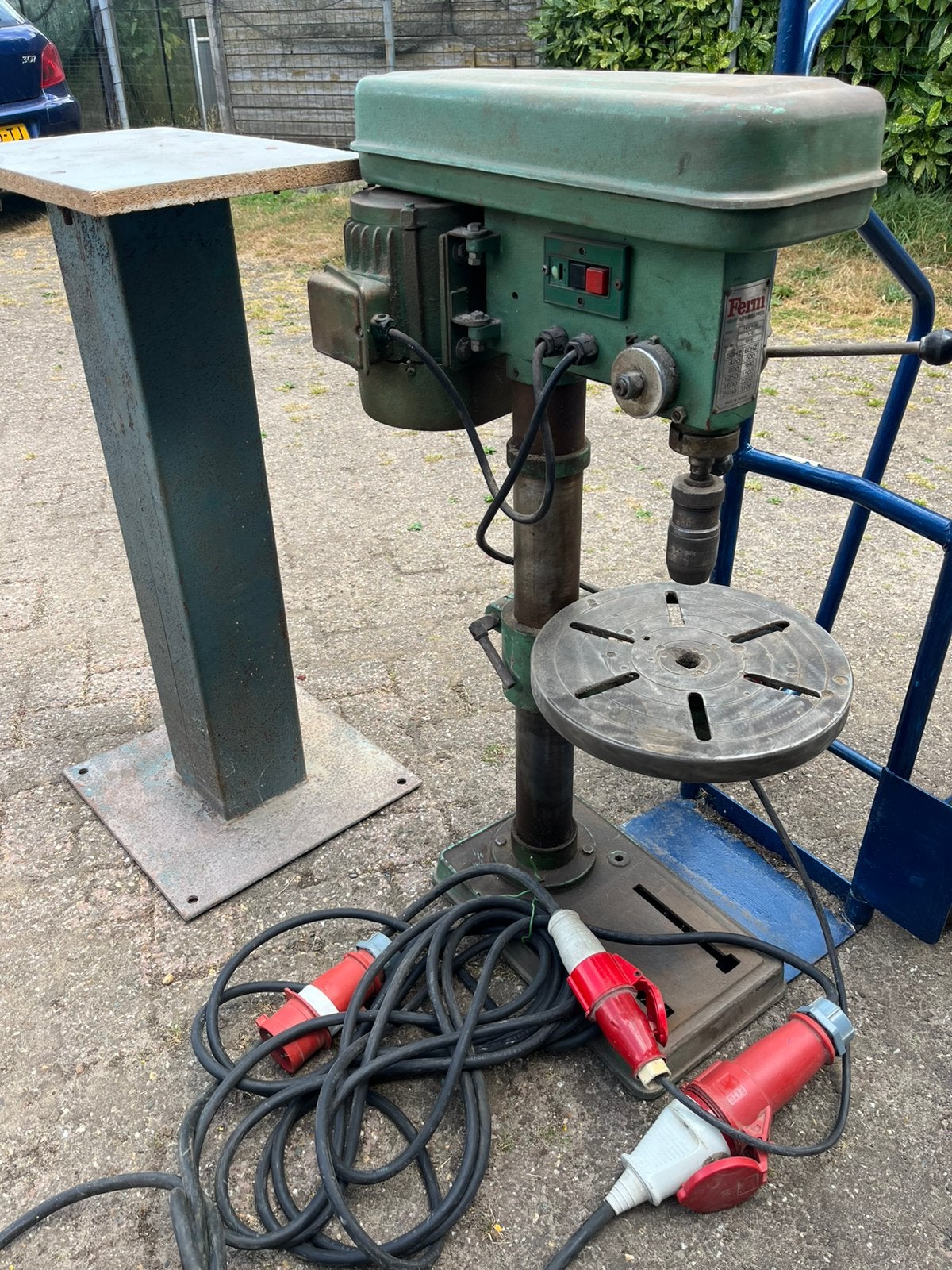 Ferm kolomboor FM15/5/380, Ophalen, Gebruikt, Kolomboormachine, Variabele snelheid