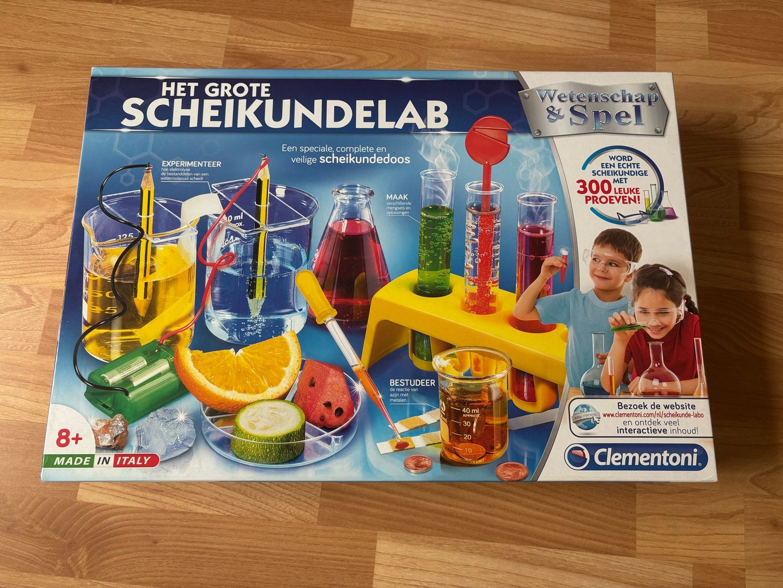 Clementoni Het Grote Scheikundelab - Wetenschap & Spel, Ophalen, Zo goed als nieuw, Ontdekken