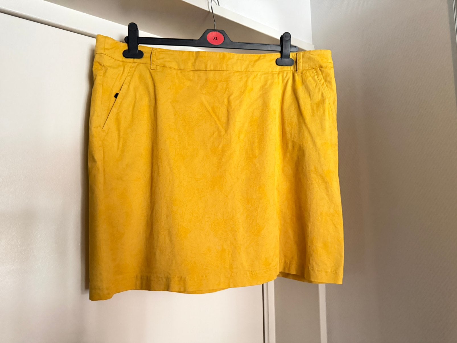 ANWB Human Nature ei geel skort rokje met broekje print 3XL, Verzenden, Zo goed als nieuw, Geel