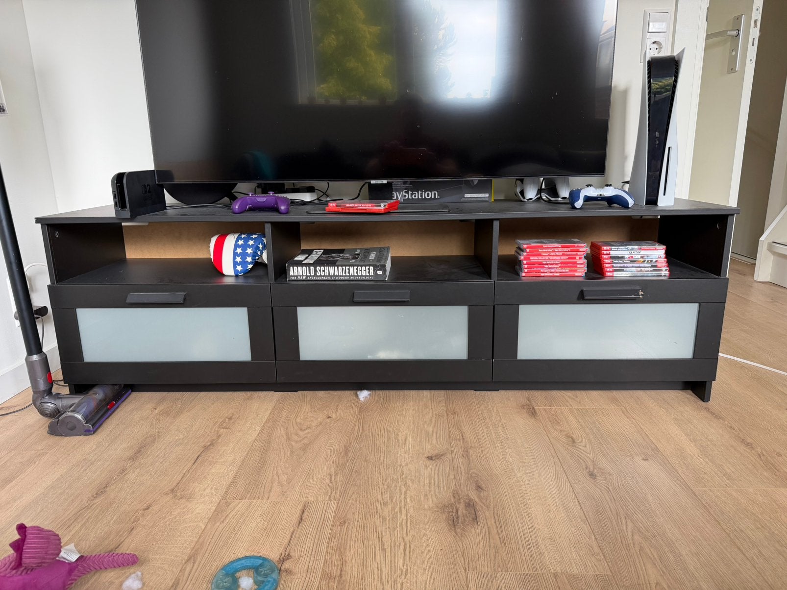 IKEA TV unit BRIMNES, Ophalen of Verzenden, Gebruikt, 25 tot 50 cm, Minder dan 100 cm