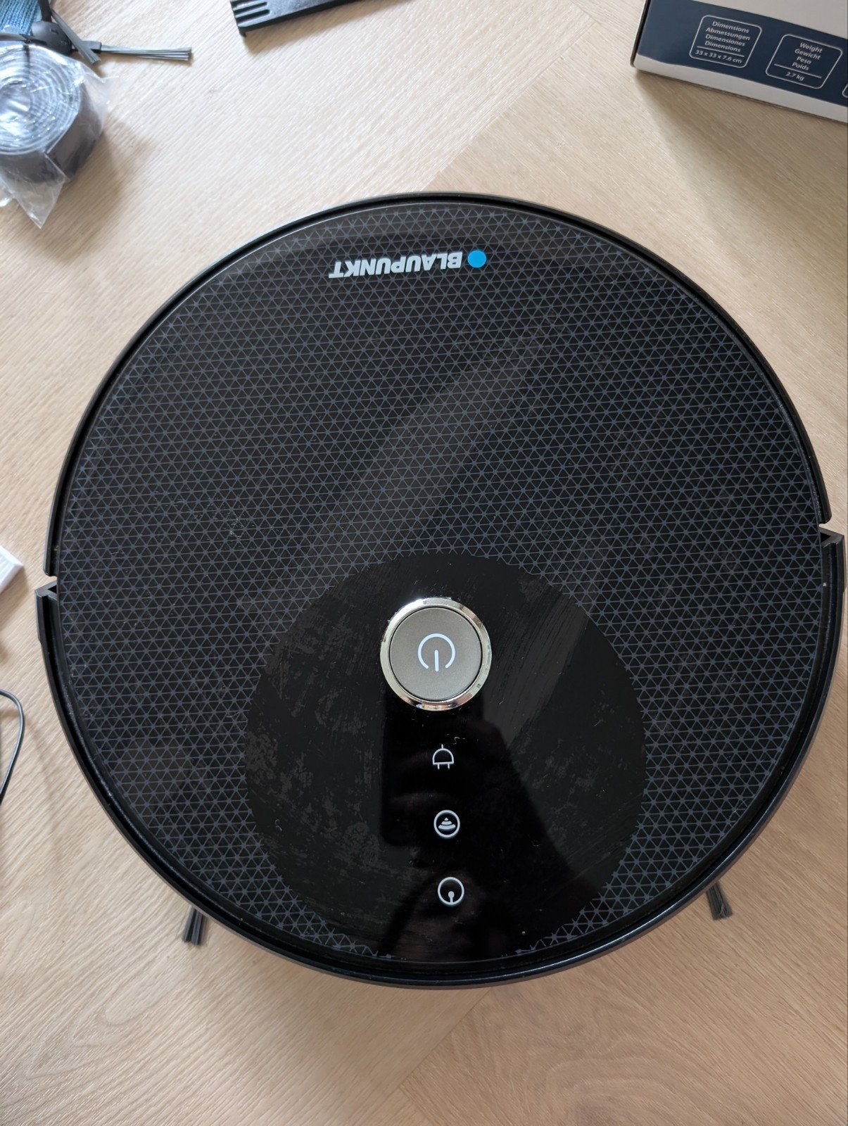 Blaupunkt Bluebot XBOOST Robotstofzuiger met Dweilfunctie, Ophalen, Overige merken, Bedienbaar via app, Zo goed als nieuw