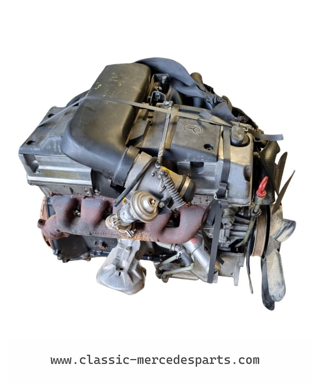 Motor om605 Mercedes e250 Diesel met mechanische brandstofpo, Auto-onderdelen, Motor en Toebehoren, Gebruikt, -, Ophalen of Verzenden