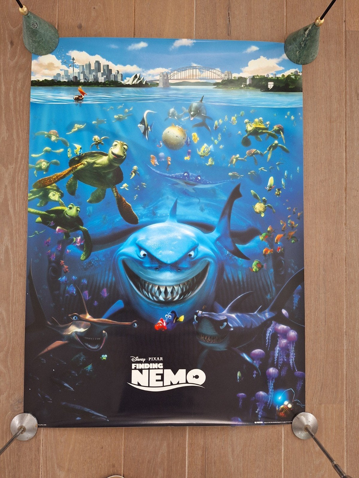 Finding Nemo Disney Pixar Poster - Origineel, Verzamelen, Posters, Zo goed als nieuw, Film en Tv, A1 t/m A3, Rechthoekig Staand