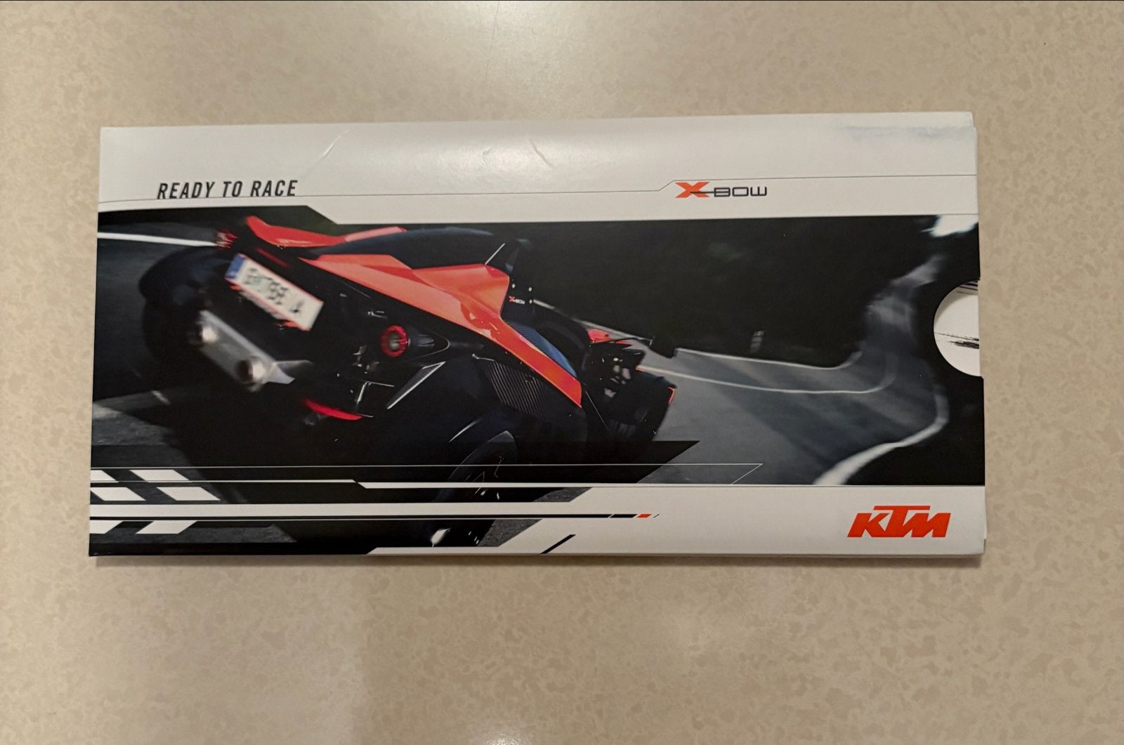 KTM X-BOW Brochure - Ready to Race, Ophalen of Verzenden, Zo goed als nieuw, Overige merken