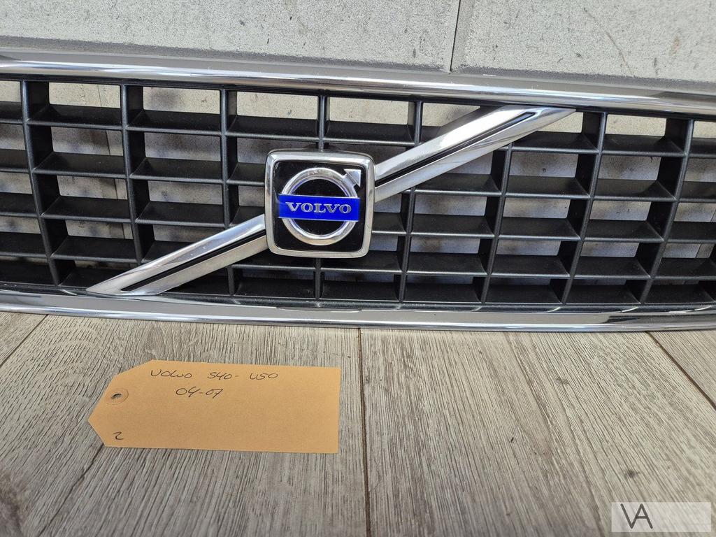 Volvo S40 - V50 2004 tot 2007 blokjesgrille grille €100 mooi, Gebruikt, -, -, Ophalen of Verzenden