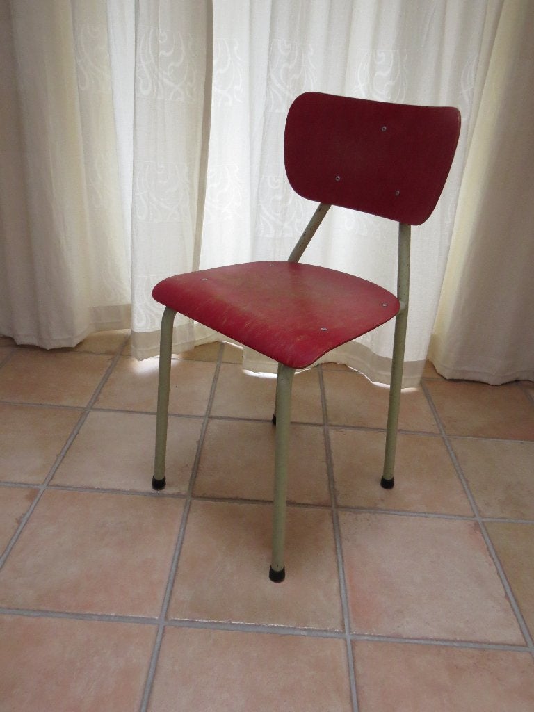 Jaren 50 stoel vintage, Ophalen, Gebruikt, Vintage, Eén