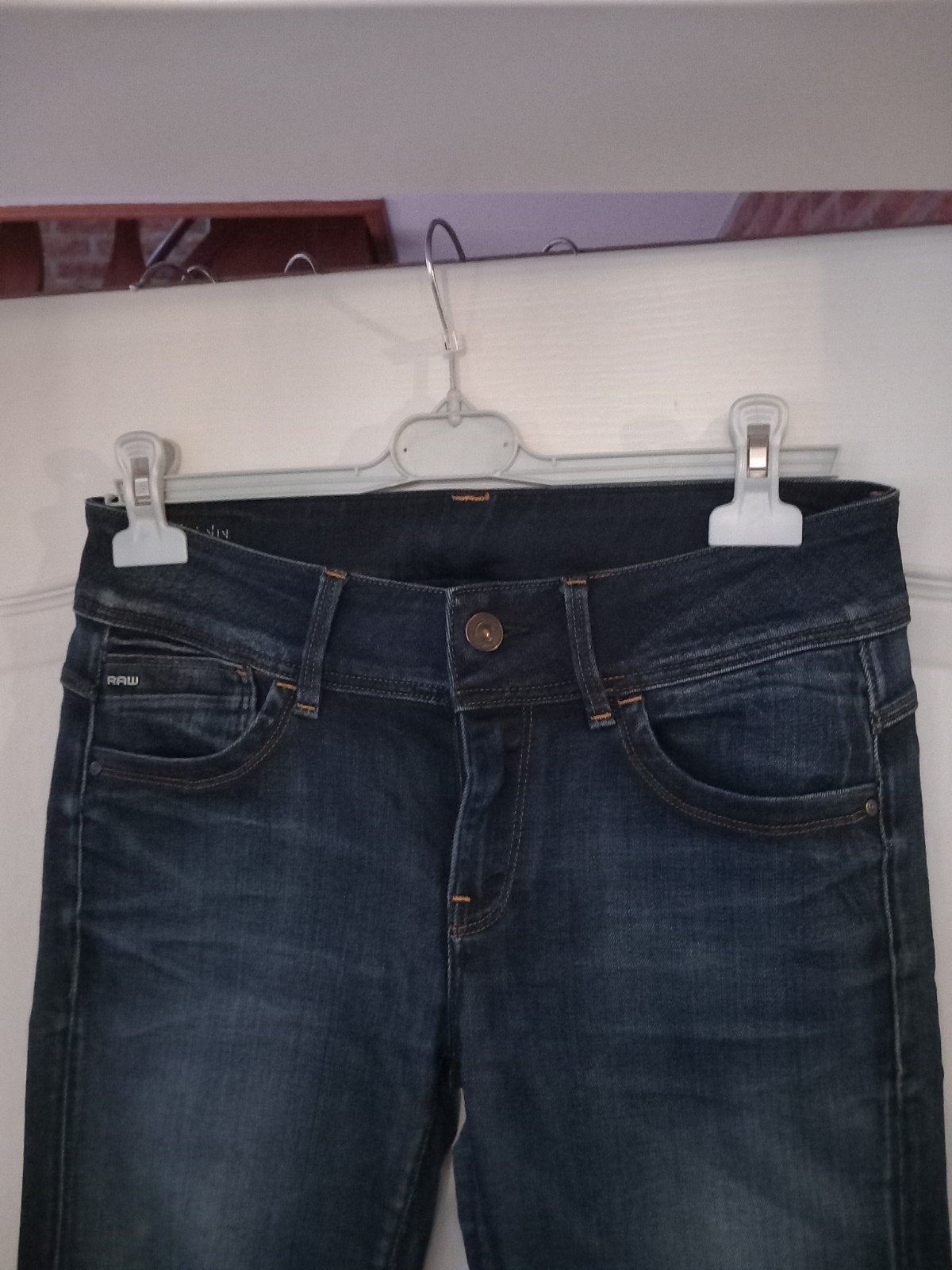 prachtige stretchjeans G star maat 29/34, Kleding | Dames, Ophalen of Verzenden, Zo goed als nieuw, Blauw, W28 - W29 (confectie 36)