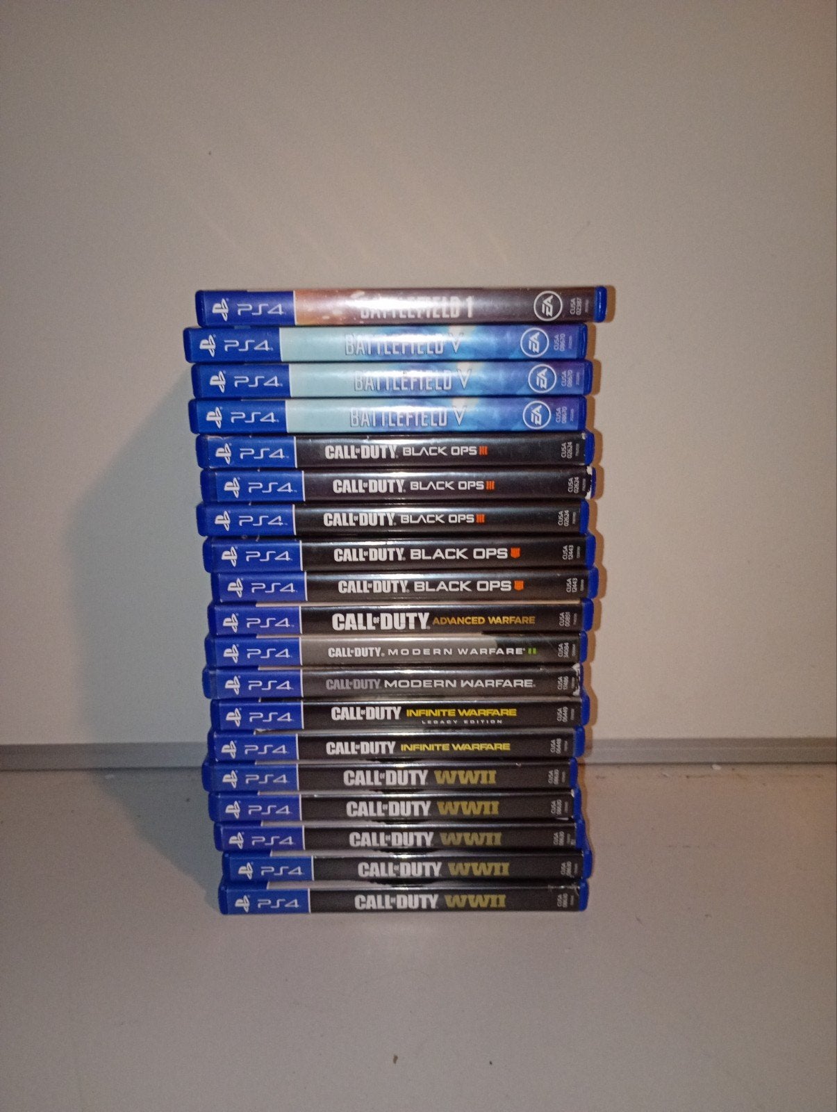 Diverse Call of Duty en Battlefield games voor PS4, Online, Gebruikt, Vanaf 18 jaar, Shooter