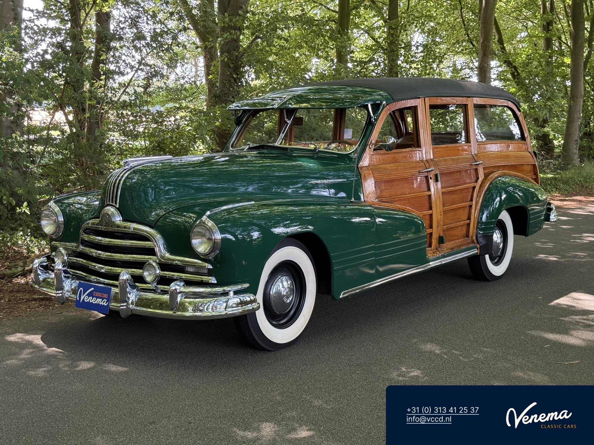 Pontiac Streamliner Eight Station wagon, Auto's, Pontiac, Gebruikt, Origineel Nederlands, Handgeschakeld, Particulier