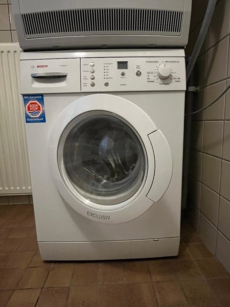 Wasmachine, Witgoed en Apparatuur, Ophalen, Gebruikt, Voorlader, 85 tot 90 cm