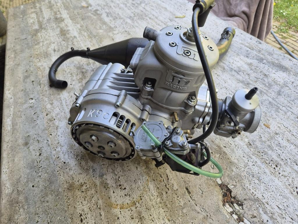 TM K9C Kart Motorblok met Uitlaat en Carburateur, Ophalen of Verzenden
