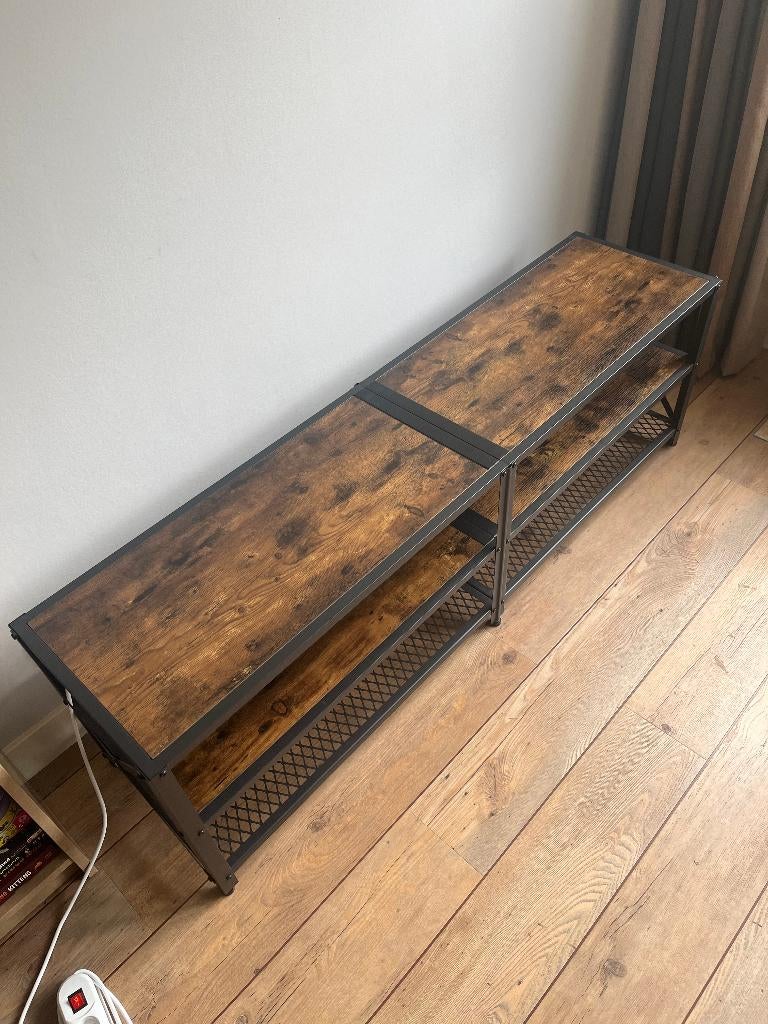 TV meubel, Ophalen, Gebruikt, Overige materialen, 150 tot 200 cm