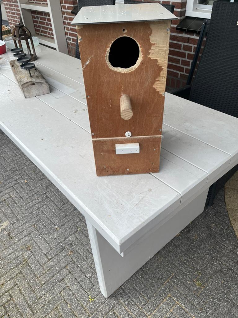Broedblokken grote parkieten, Ophalen of Verzenden, Hout, Broedkooi of Kweekkooi