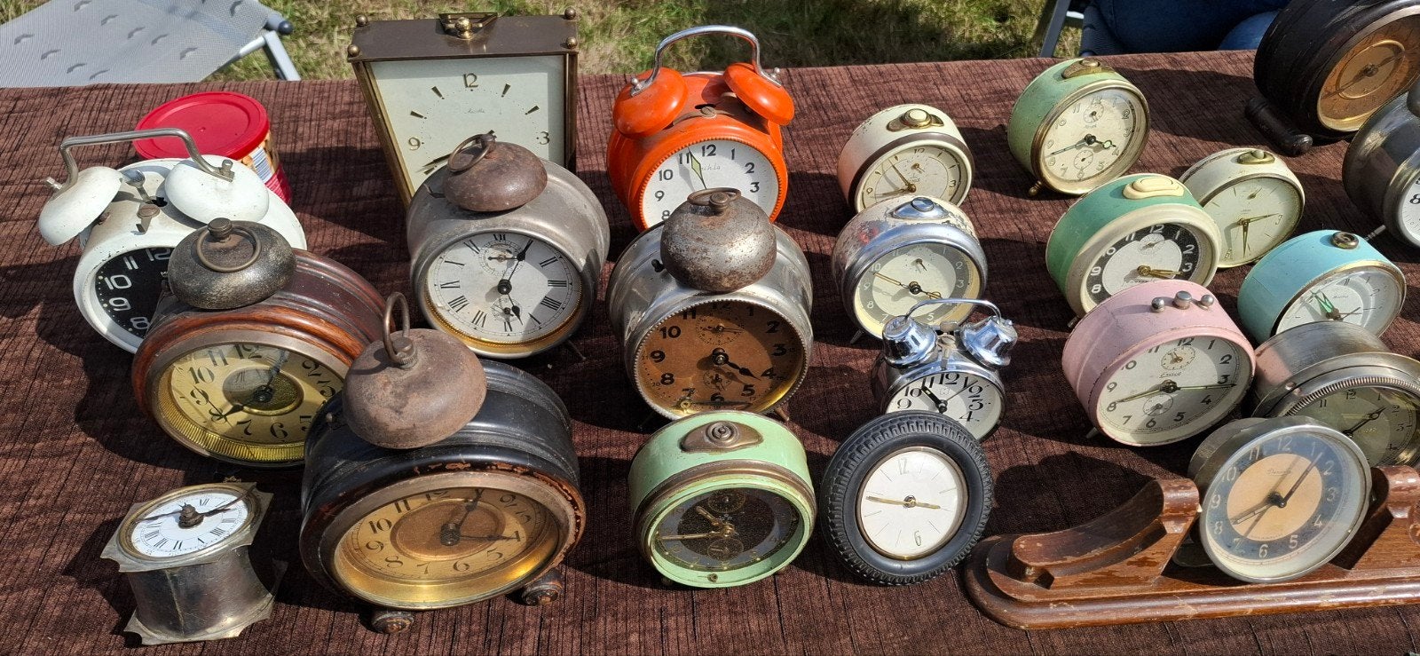 Wekker, klok vintage, Ophalen of Verzenden, Gebruikt