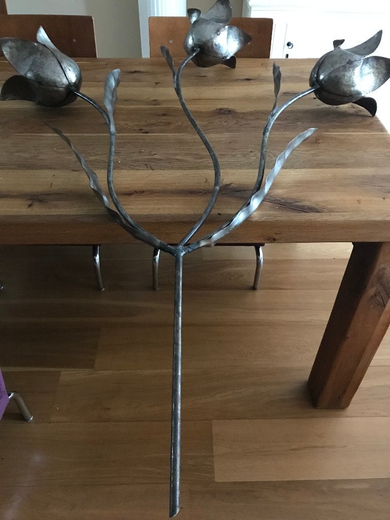Metalen Tulp, Ophalen, Zo goed als nieuw, Metaal