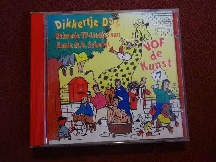 CD VOF De Kunst – Dikkertje Dap & Andere Bekende TV-Liedjes, Gebruikt, Ophalen of Verzenden, Muziek, Album