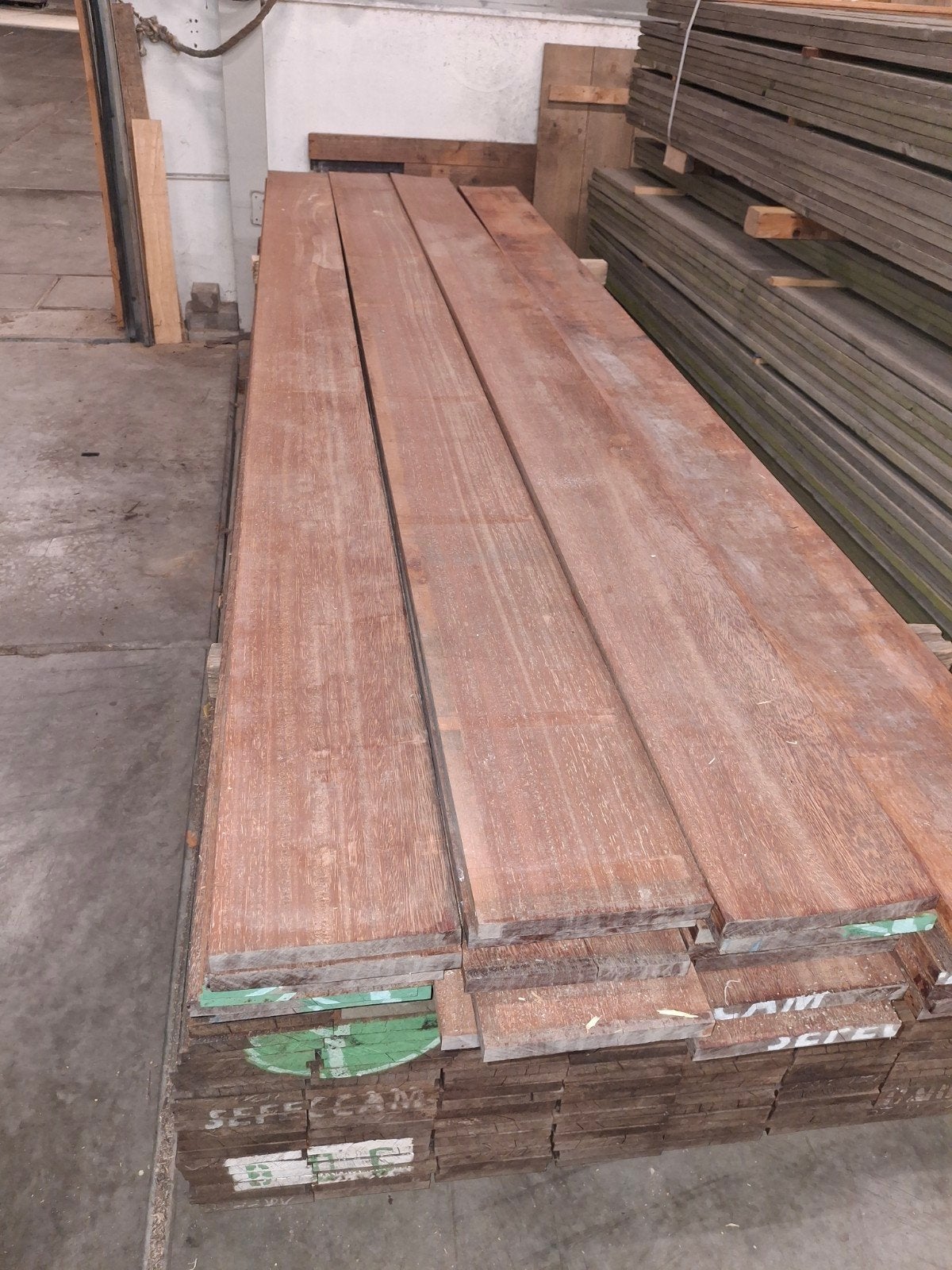 azobe palen en planken hardhout, Ophalen, Hout