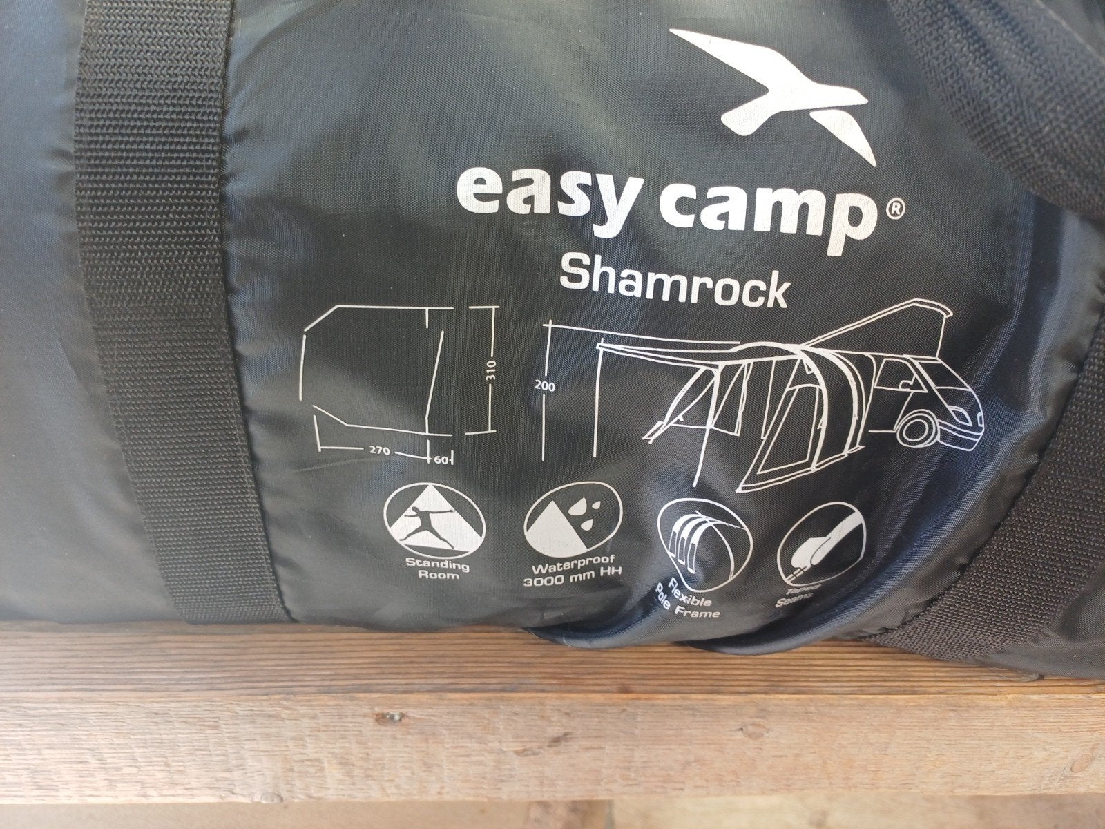 Splinternieuwe Easy Camp Shamrock bustent/campertent, Ophalen of Verzenden