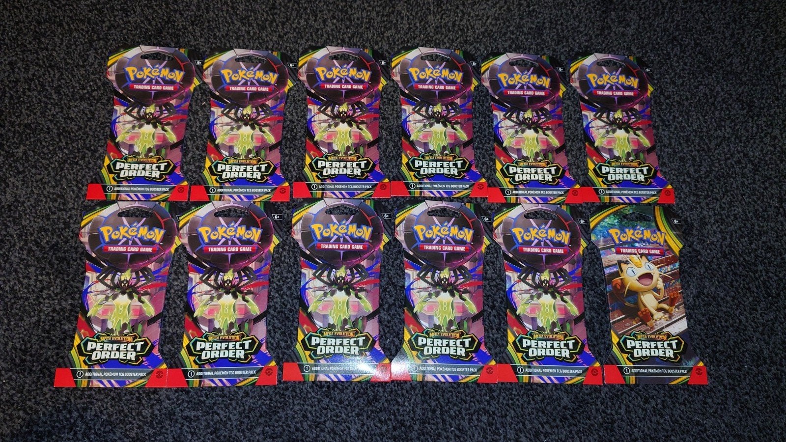 Pokémon Perfect Order Sleeved Booster Packs - 12 stuks, Ophalen of Verzenden, Nieuw, Booster