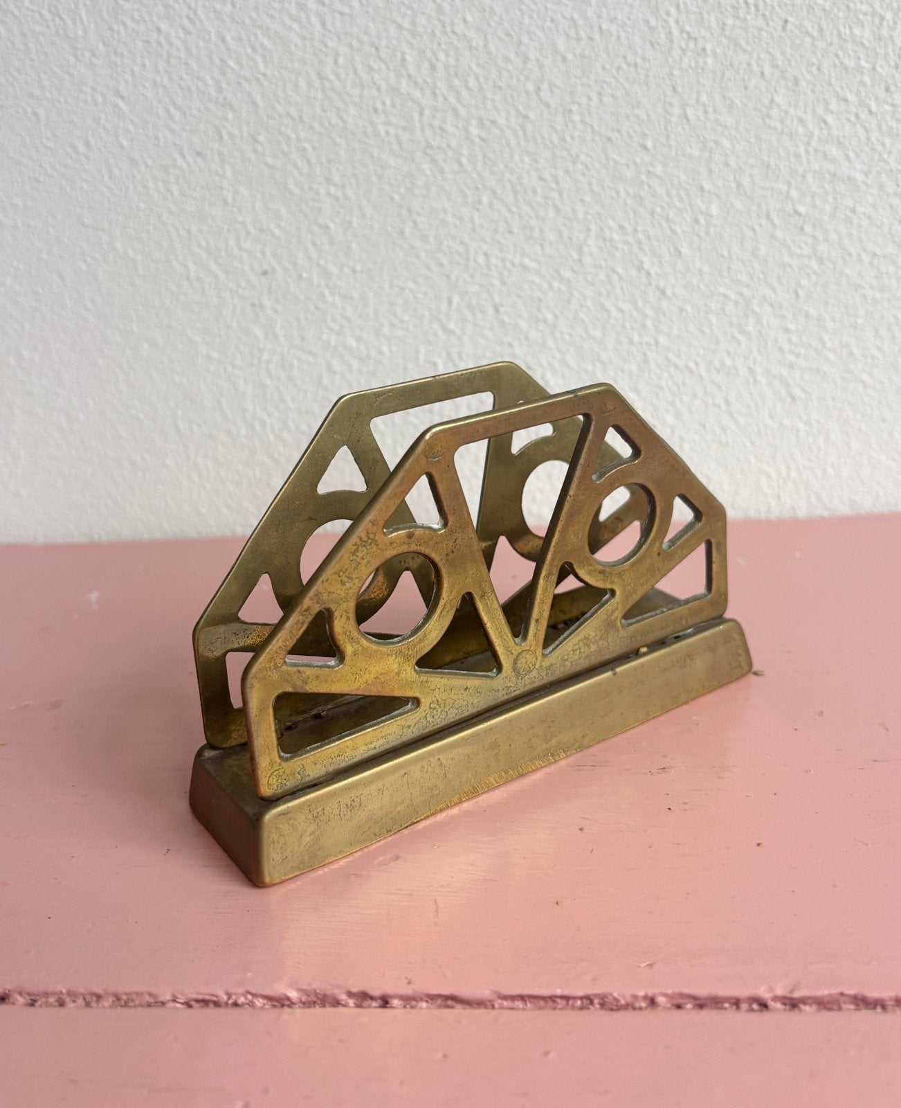 Vintage servetten- Of Brievenhouder, Antiek en Kunst, Ophalen