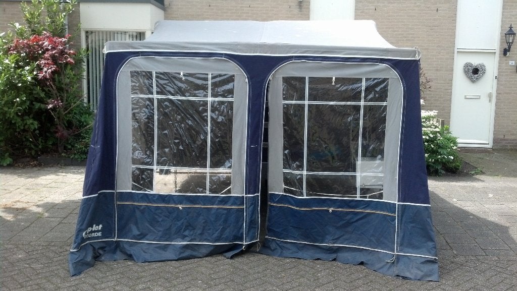 Camp-let concorde koopje, Caravans en Kamperen, Ophalen, Blauw, Aanwezig, Camp-Let