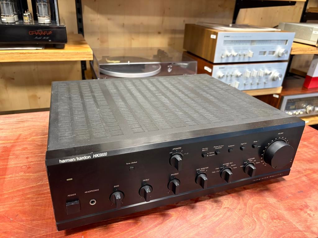 Harman / Kardon HK6600 versterker incl garantie, Overige merken, Refurbished, Ophalen of Verzenden, 120 watt of meer