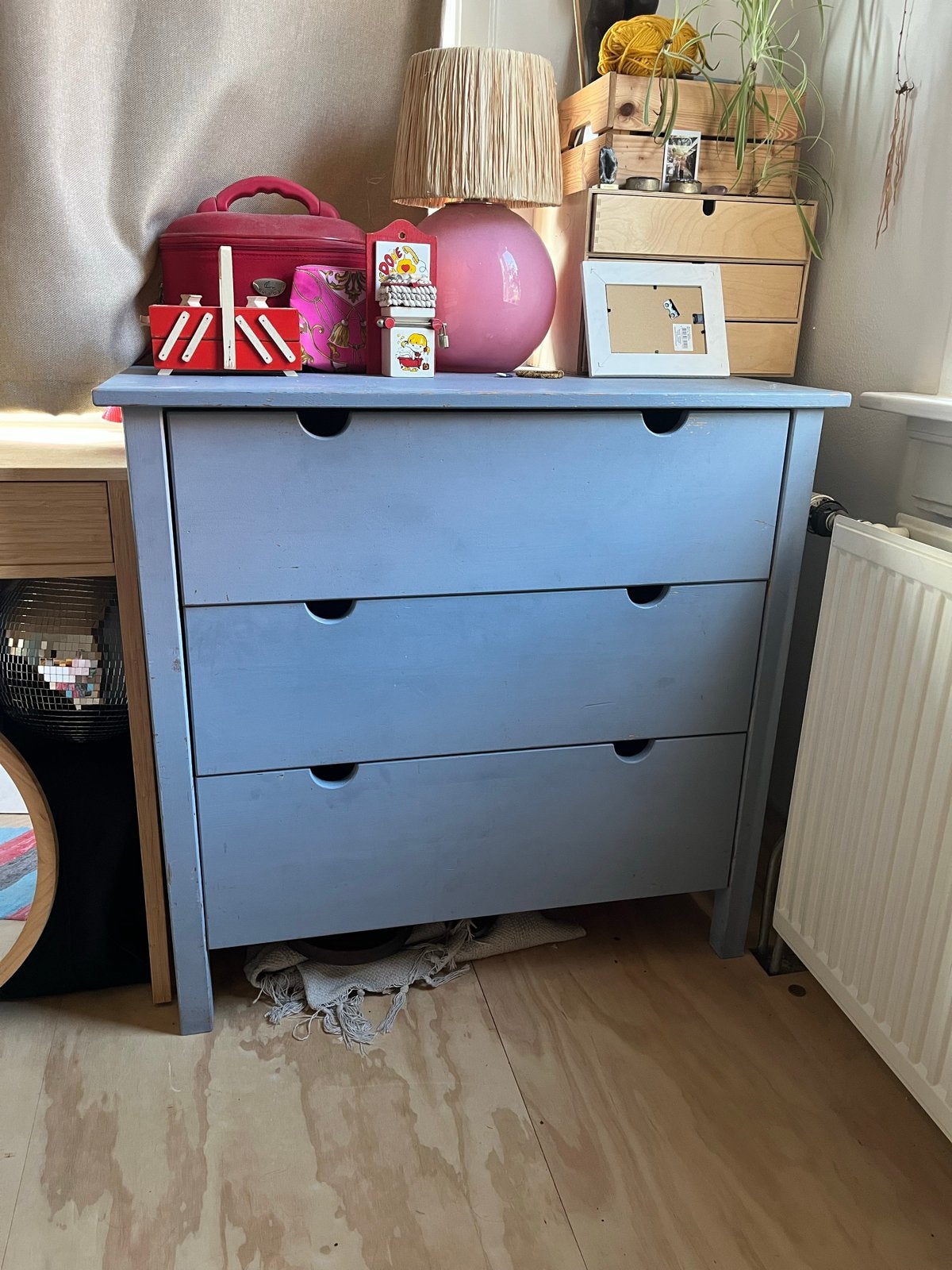 Ladekast, Huis en Inrichting, Kasten | Ladekasten, Ophalen, Gebruikt, 50 tot 100 cm, 3 of 4 laden