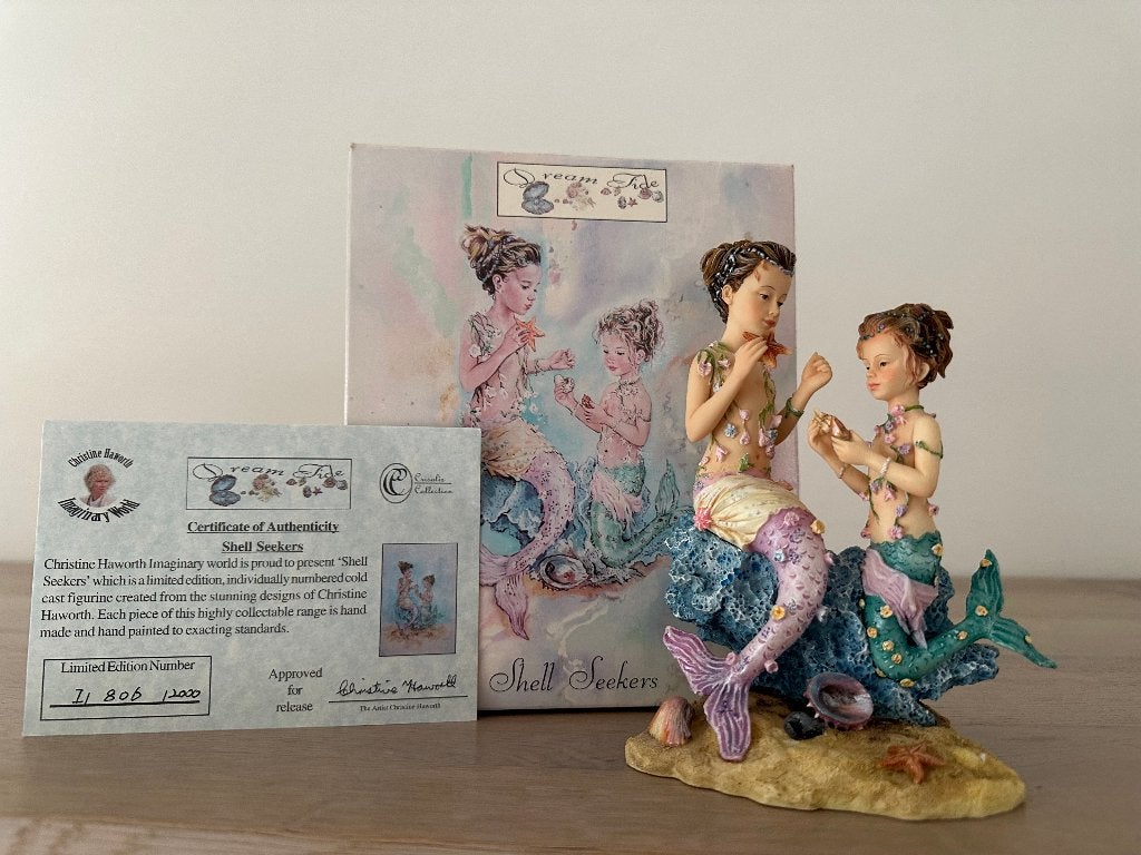 Christine Haworth dream tide Shell seekers zeemeermin, Ophalen, Zo goed als nieuw, Fantasy