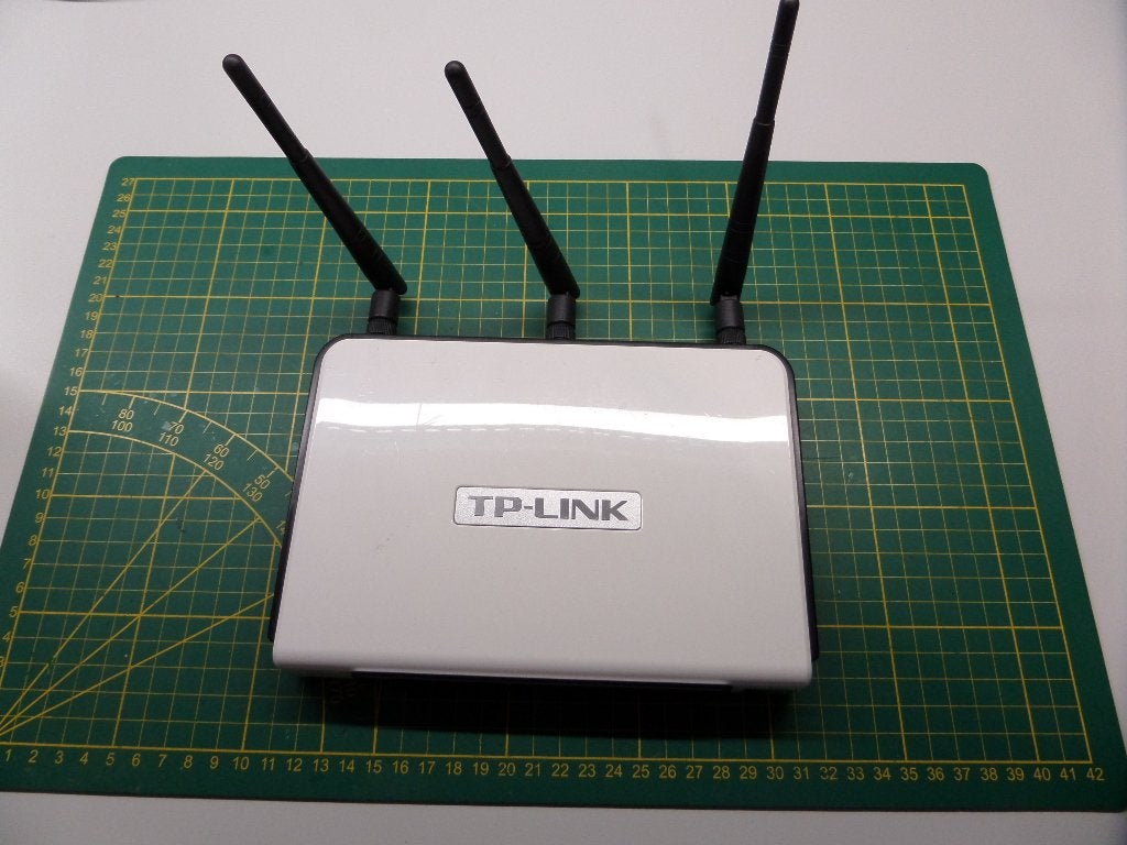 TP-Link TL-WR1043ND Router met OpenWrt 22.03 firmware, Ophalen of Verzenden, Gebruikt, Router, TP-Link