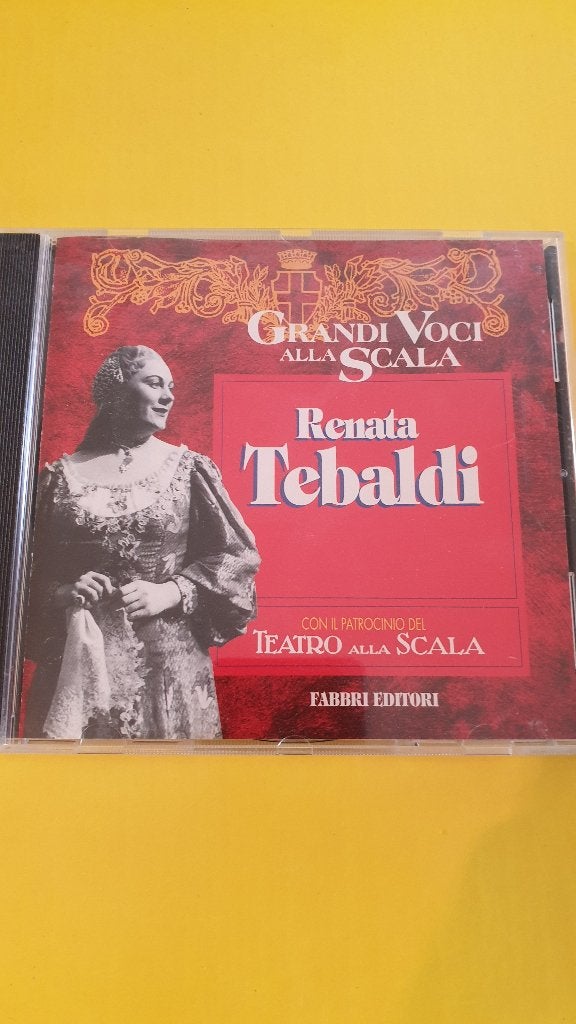 2350 renata tebaldi - grandi voci alla scala, Verzenden, Classicisme, Zo goed als nieuw, Kamermuziek