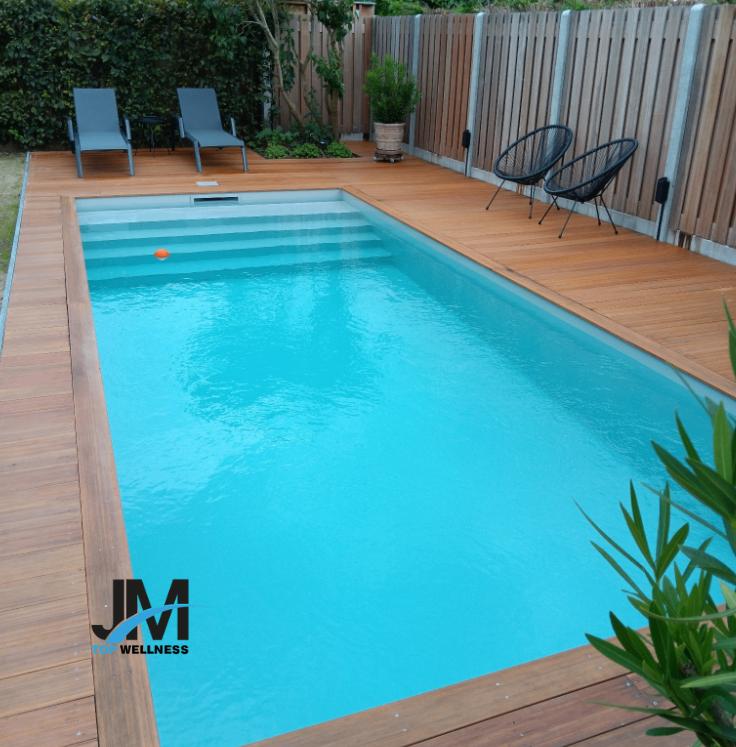 Zwembad HDPE 8 x 3,5 x 1,5 m HDPE Compleet ACTIE!!, Tuin en Terras, Ophalen of Verzenden, Nieuw, Overige typen