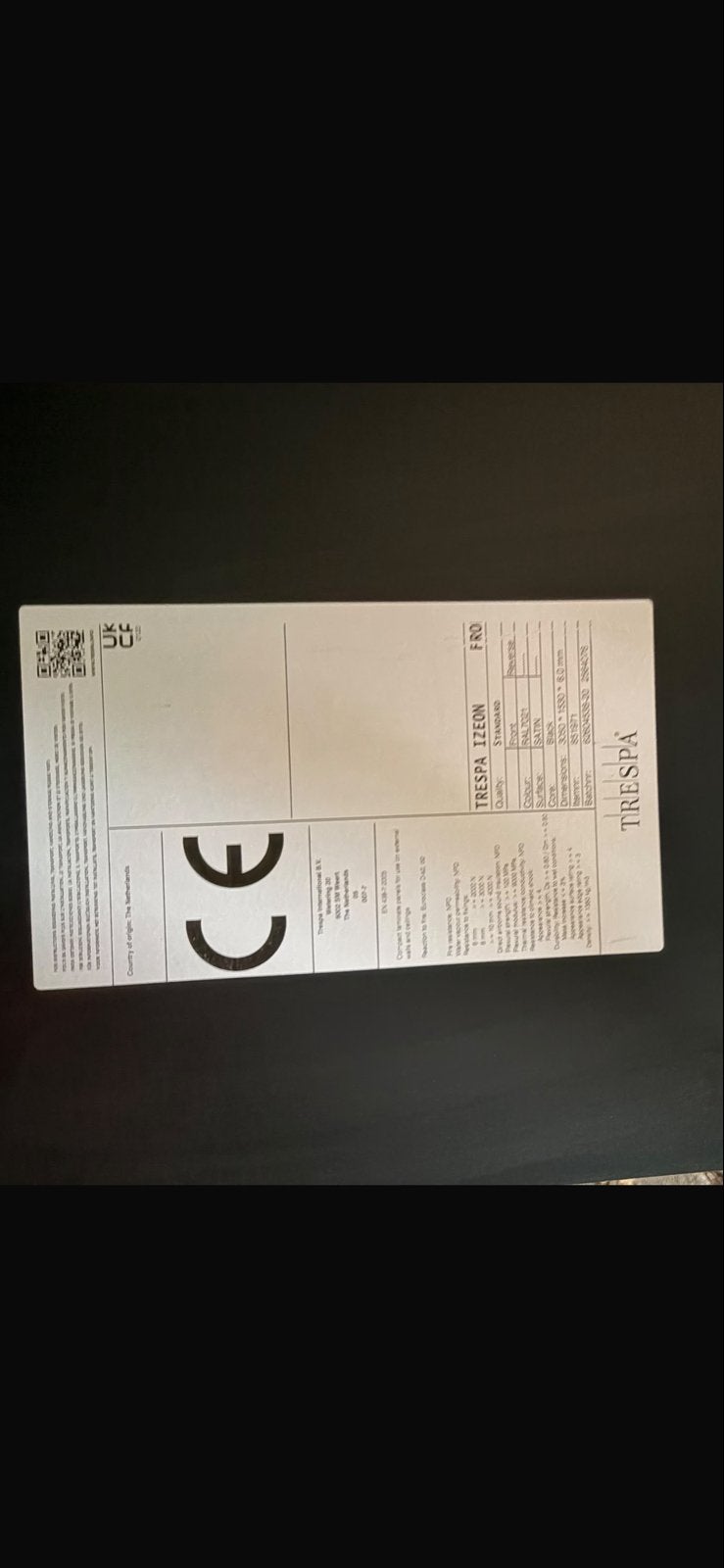 Trespa platen zwart - 30, Ophalen of Verzenden, Gebruikt, Overige materialen, Minder dan 20 mm