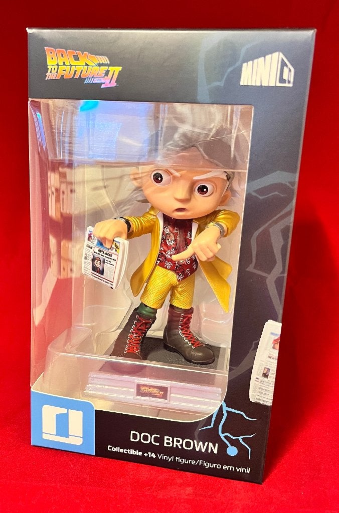 Iron Studios Doc Brown MiniCo figure 15cm, Ophalen of Verzenden, Nieuw