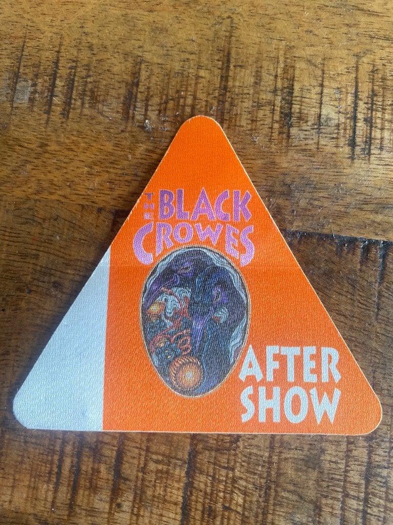 Black crowes after show sticker, Ophalen of Verzenden, Zo goed als nieuw, Foto of Kaart