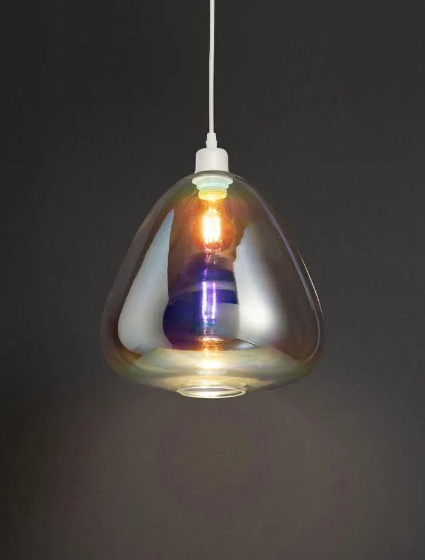 Hanglamp Halo Kwantum, Ophalen of Verzenden, Nieuw, Glas, E27 (groot)