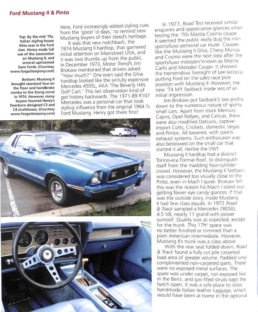 Ford Mustang II & Pinto 1970 tp 1980, Ford, Verzenden, Nieuw, Marc Cranswick